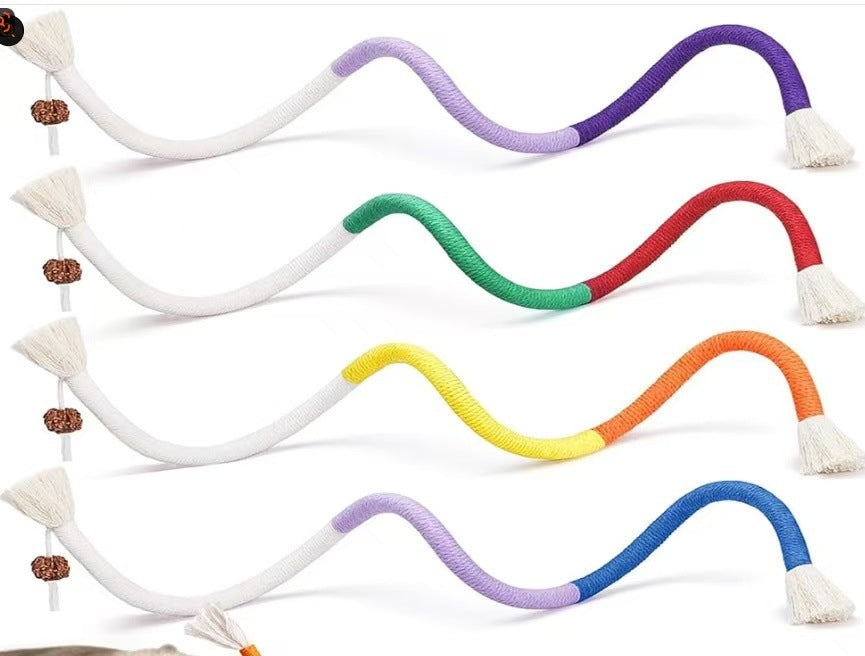 Organic Cotton Chew Rope Toys for Cats
