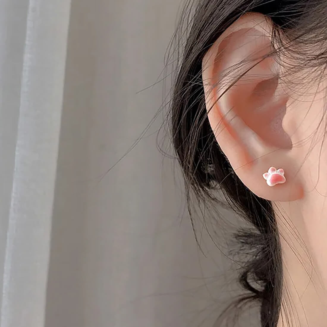 Tiny Tiny Paw Earrings