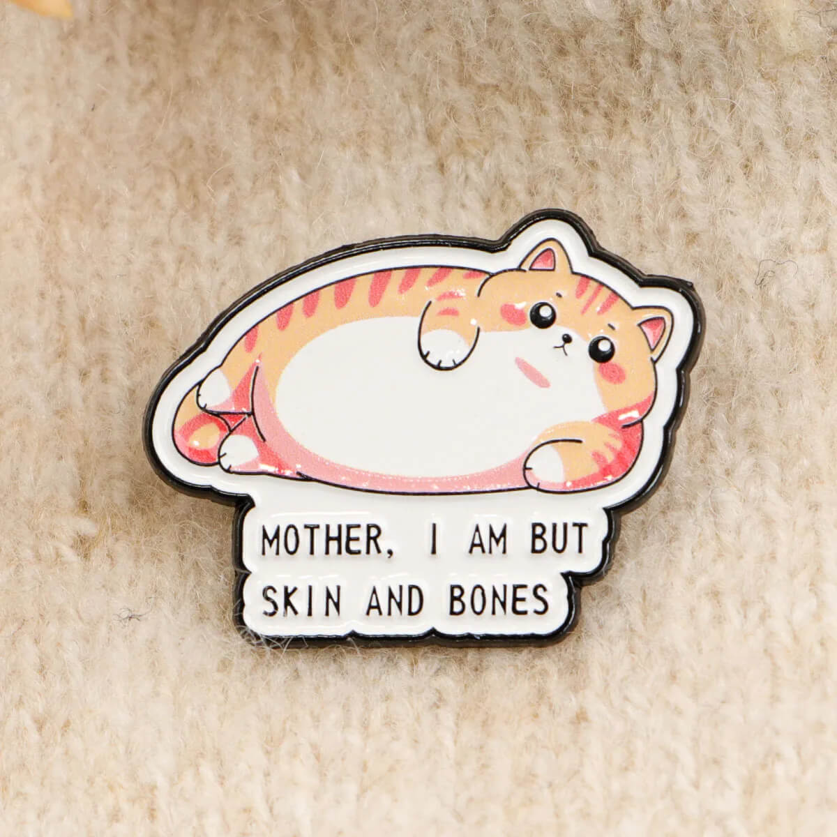 Sarcastic Cat Pin Set