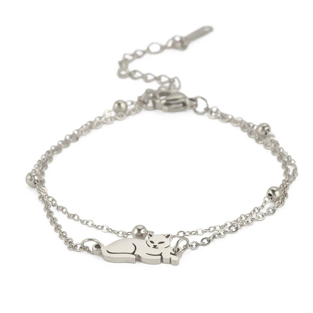 Relaxed Cat Bracelet