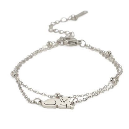 Relaxed Cat Bracelet