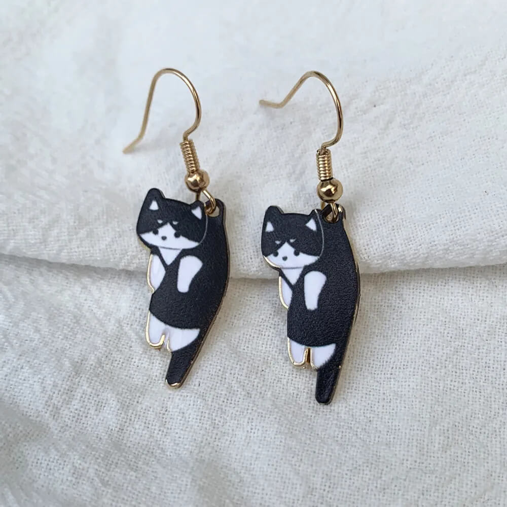 Pick Up The Cat Earrings