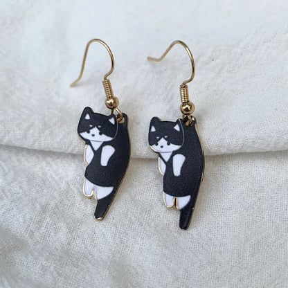 Pick Up The Cat Earrings