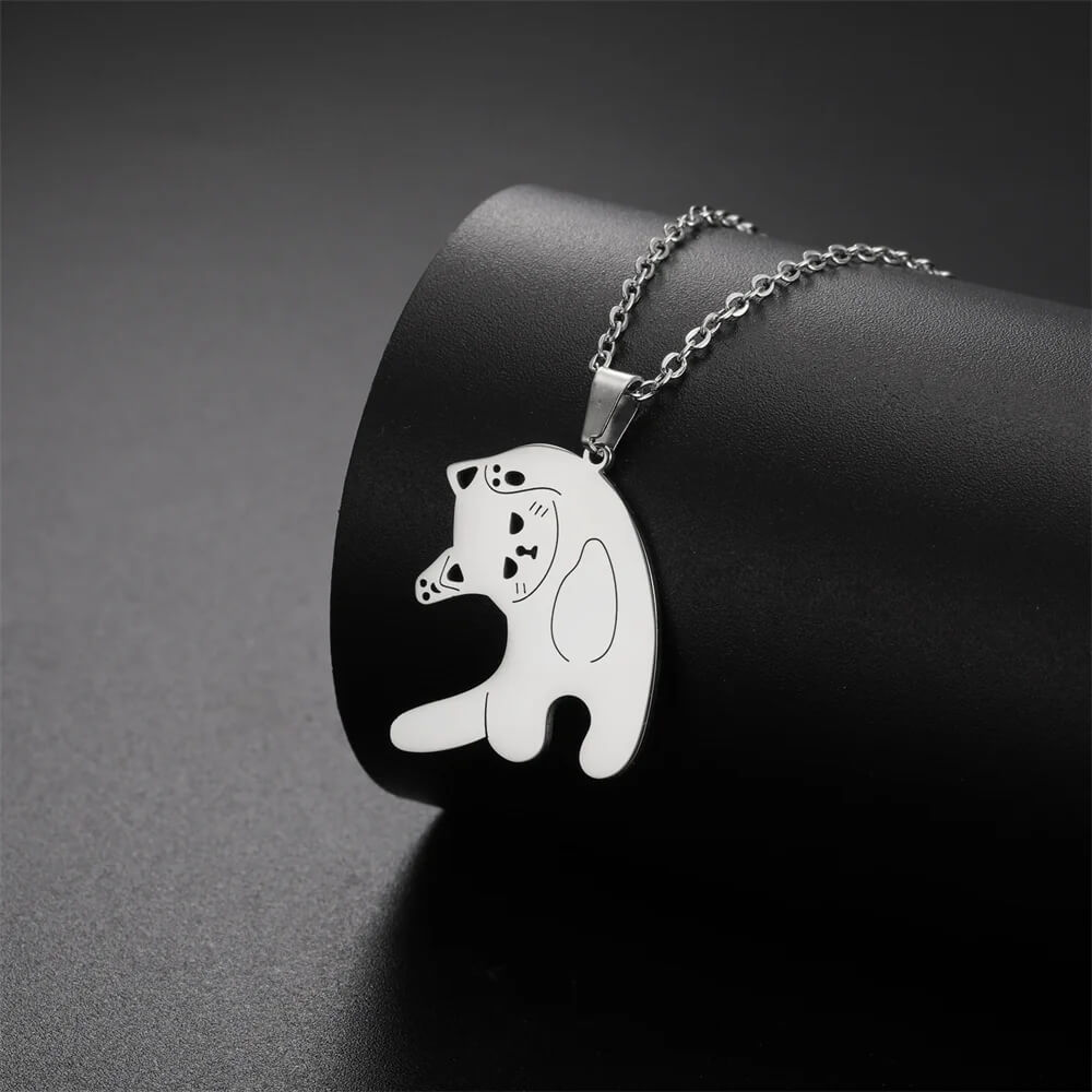 Lazy Cat Necklace