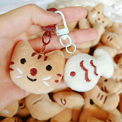 Cat Fish Plush Keychain