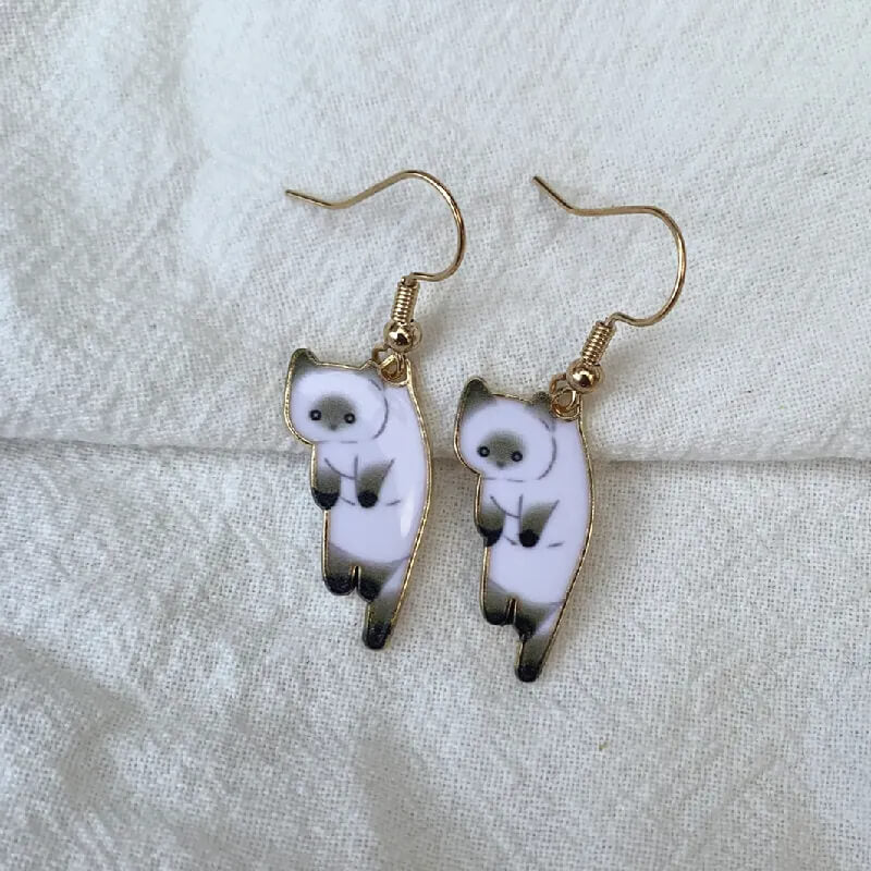 Pick Up The Cat Earrings