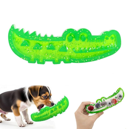 Slow-Feed Chew & Fetch Crocodile Dog Toy