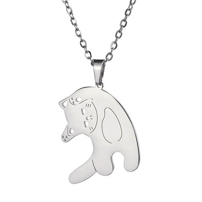 Lazy Cat Necklace