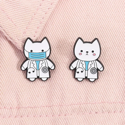 Doctor Kitty Pin