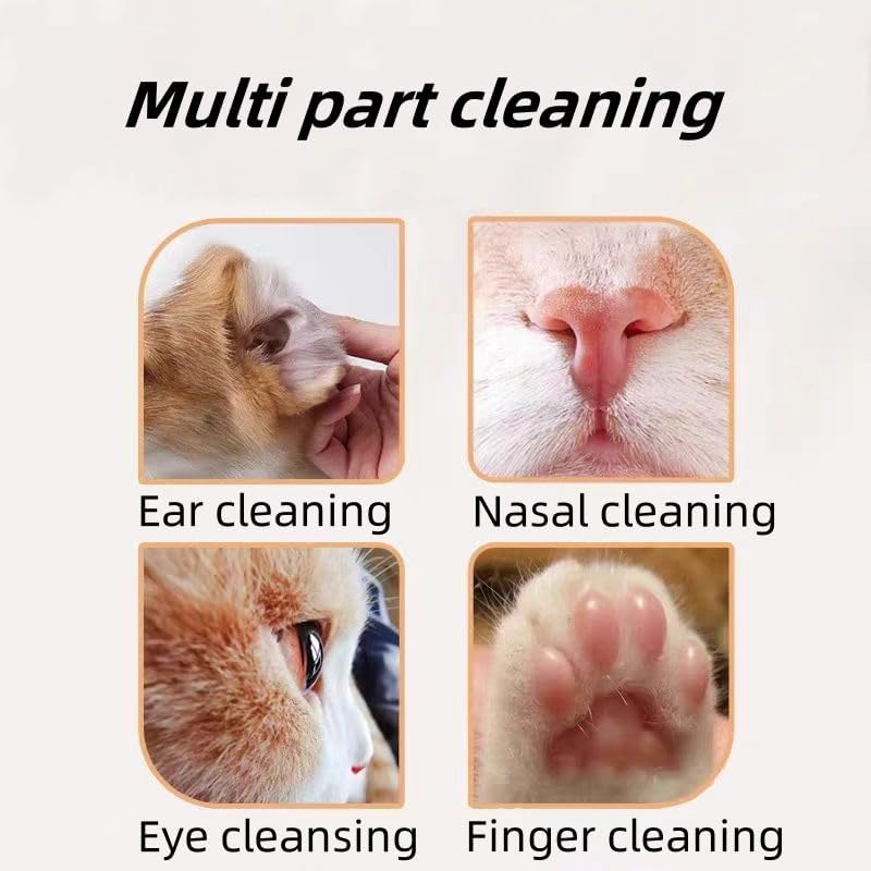 All-in-One Pet Ear Cleaning Swabs