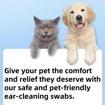 All-in-One Pet Ear Cleaning Swabs