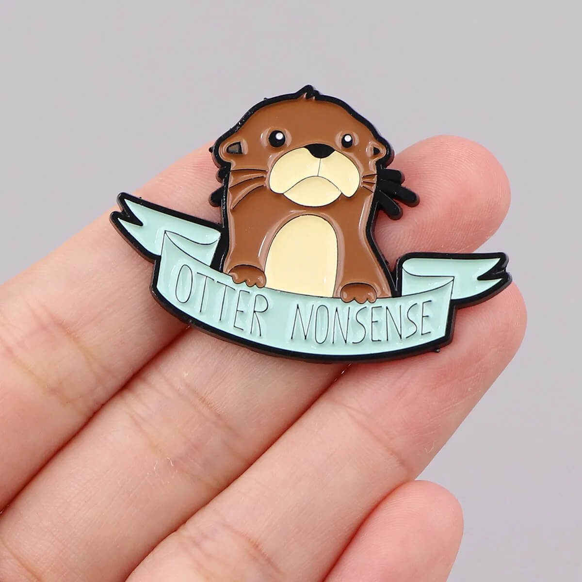 Otter Nonsense Pin