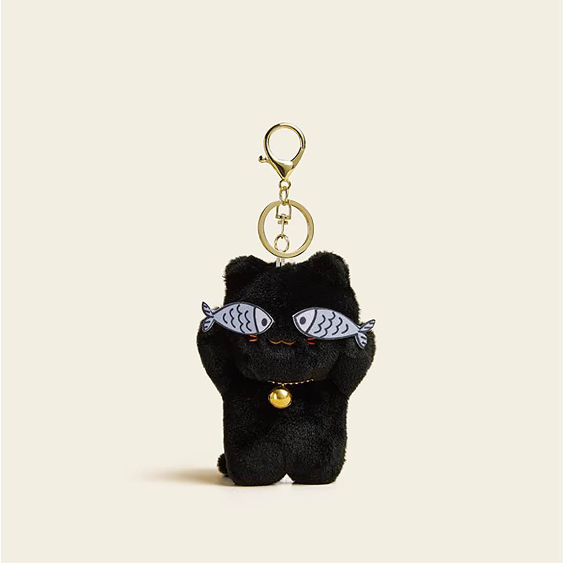 Typical Orange Cat Keychain