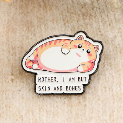 Sarcastic Cat Pin Set