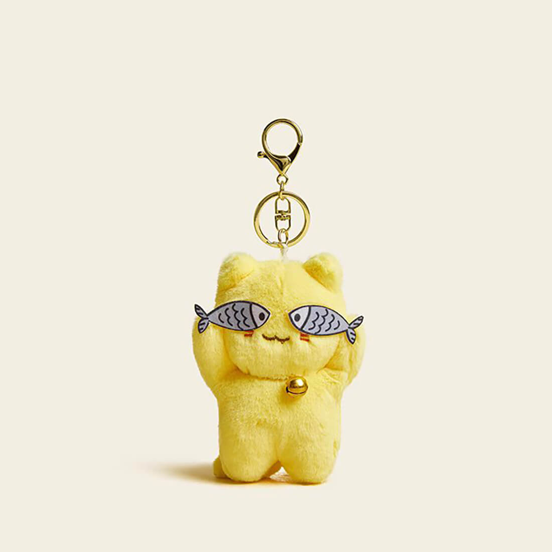 Typical Orange Cat Keychain