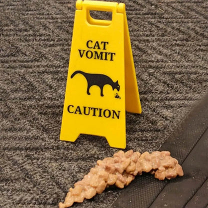 Cat Vomit Mini Decor