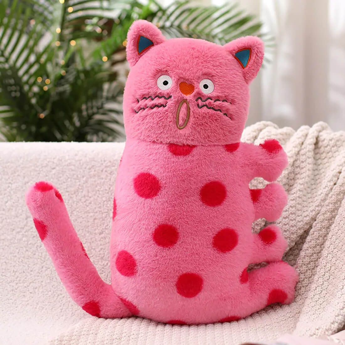 Funny Virus Cat Plush