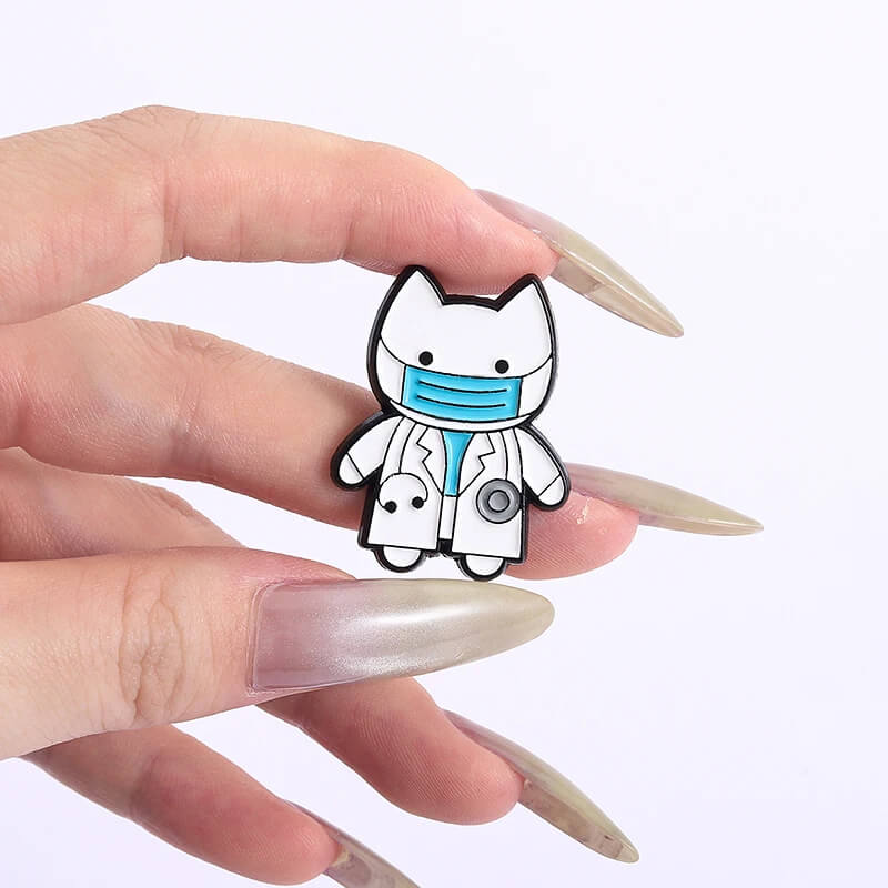 Doctor Kitty Pin