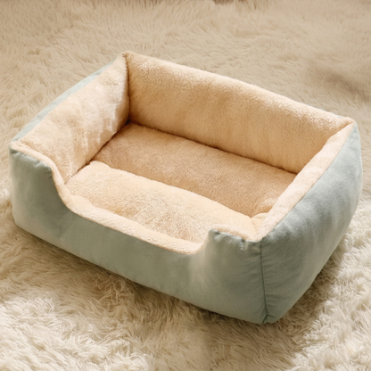 CozyPaws™ Orthopaedic Bolster Pet Bed - Self-Warming & Joint Support for Dogs & Cats