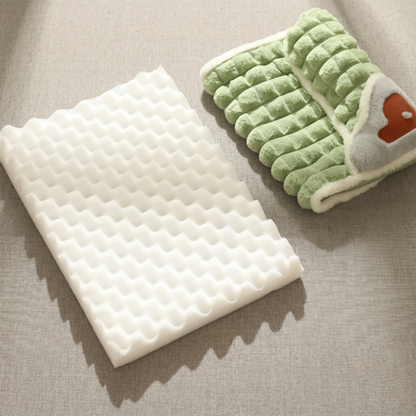 CozyPaws™ Memory Foam Dog Bed - Washable Removable Cover Mat for Dogs & Cats