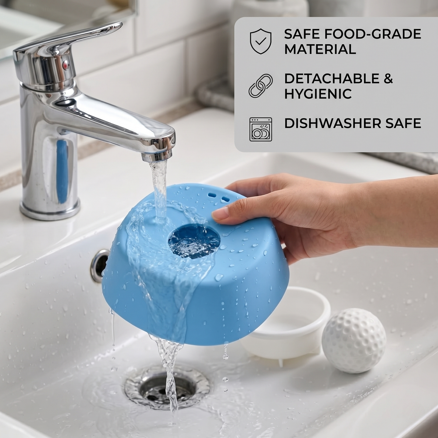 CozyPaws™ Dog Licking Bowl - Slow Liquid Feeder for Broth, Puree & Supplements