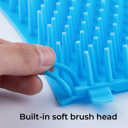 CozyPaws™ Portable Dog Paw Cleaner - 360° Silicone Bristles for Muddy Paws