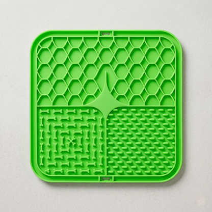 CozyPaws™ Silicone Lick Mat — Slow Feeder & Bath Distraction Pad for Dogs & Cats