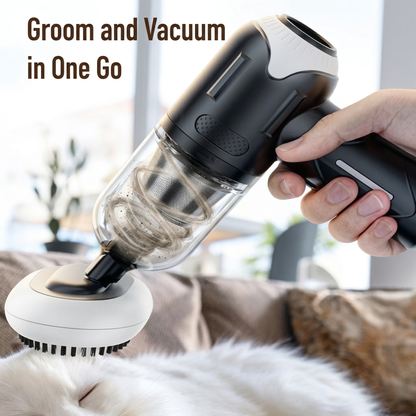 CozyPaws™ Pro Vacuum Grooming Kit - 5-in-1 Pet Hair Deshedding Tool