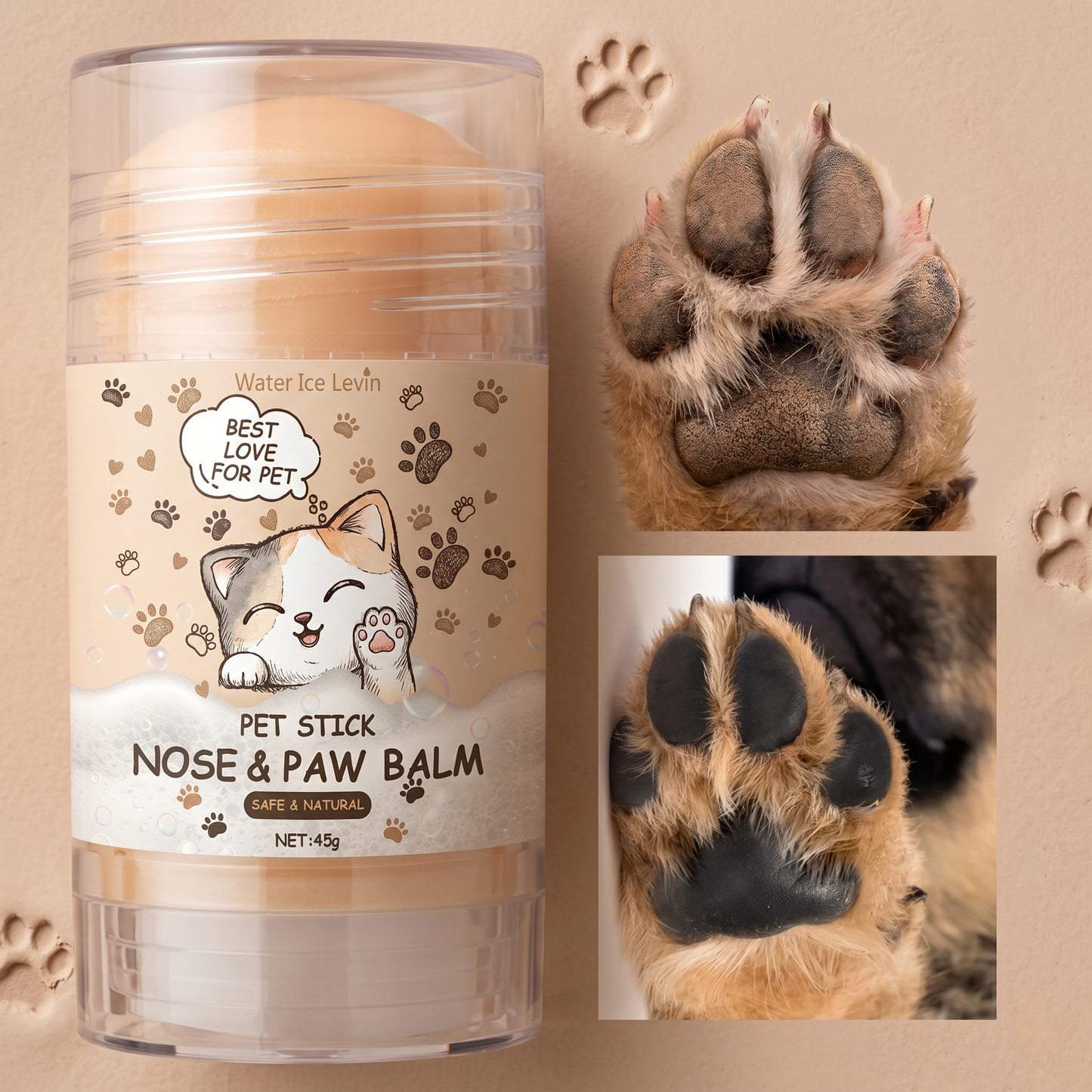 CozyPaws™ Nose & Paw Balm Stick — Moisturising Paw Protector Cream for Dogs & Cats