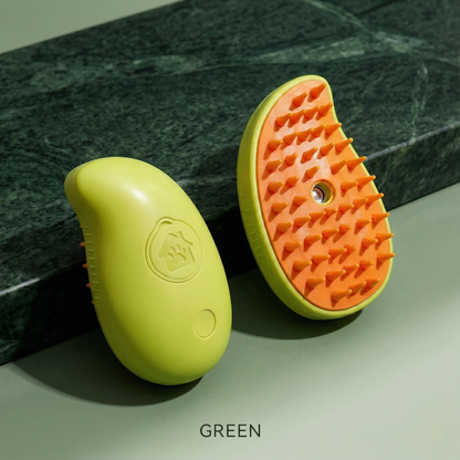 CozyPaws™ 3-in-1 Pet Steam Brush - USB Rechargeable Grooming & Massage