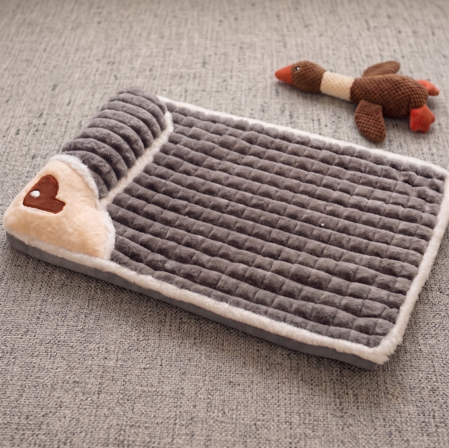 CozyPaws™ Memory Foam Dog Bed - Washable Removable Cover Mat for Dogs & Cats