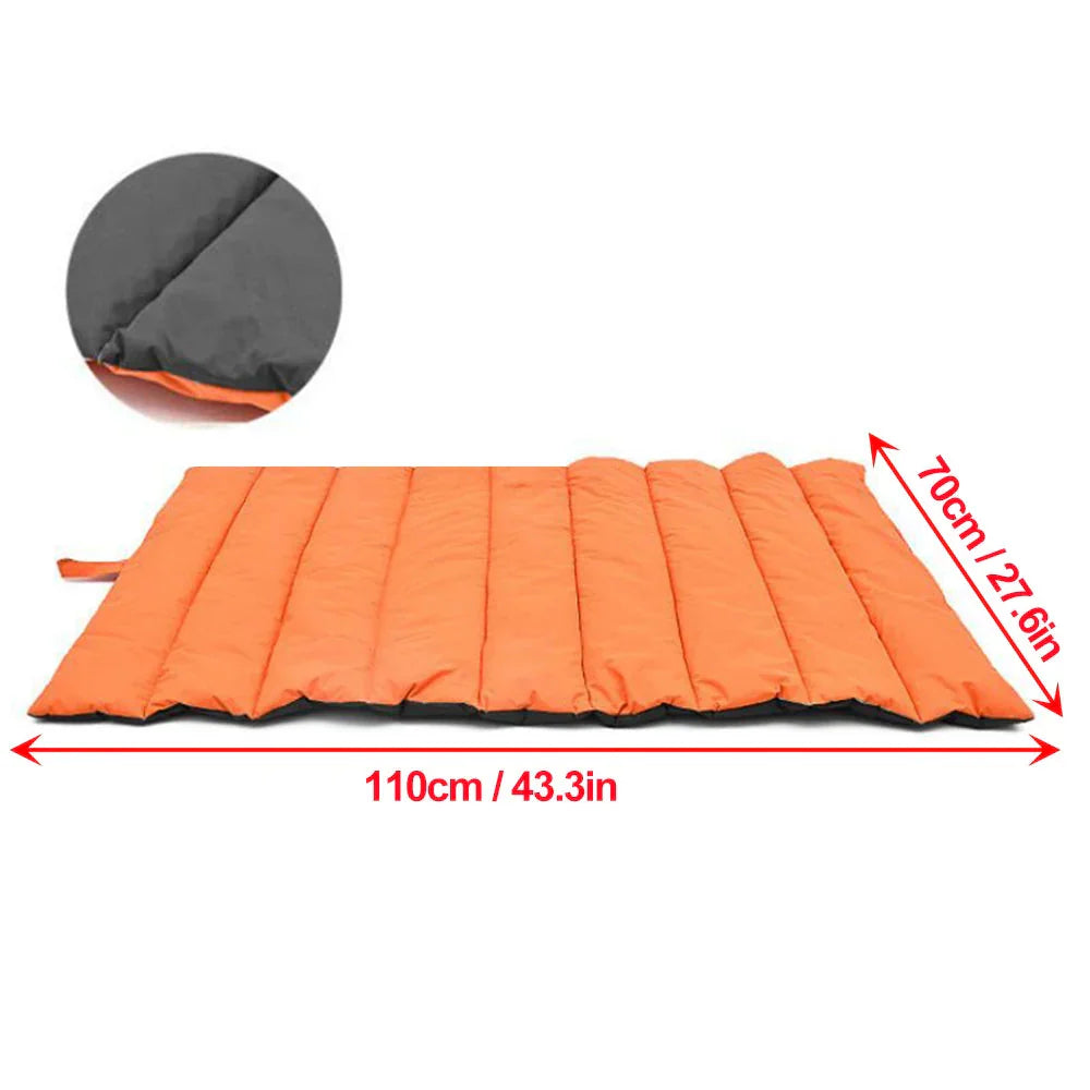 Portable Waterproof Pet Mat for Dogs & Cats – Outdoor Camping Bed with Carry Bag, Easy to Clean