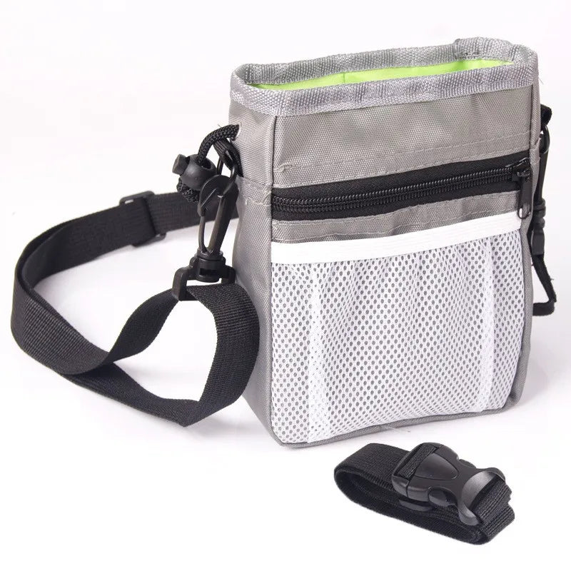 Portable Dog Training Waist Bag – Outdoor Treat Snack Pouch for Rewards & Feeding