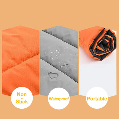 Portable Waterproof Pet Mat for Dogs & Cats – Outdoor Camping Bed with Carry Bag, Easy to Clean