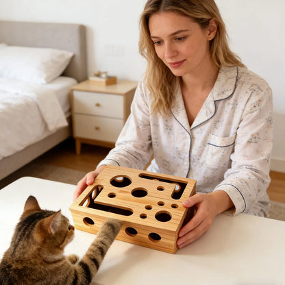 FrostPaw Maze™ Cat Enrichment Box