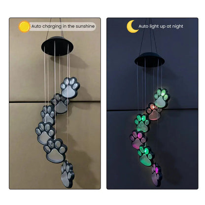 Solar LED Wind Chime Lamp