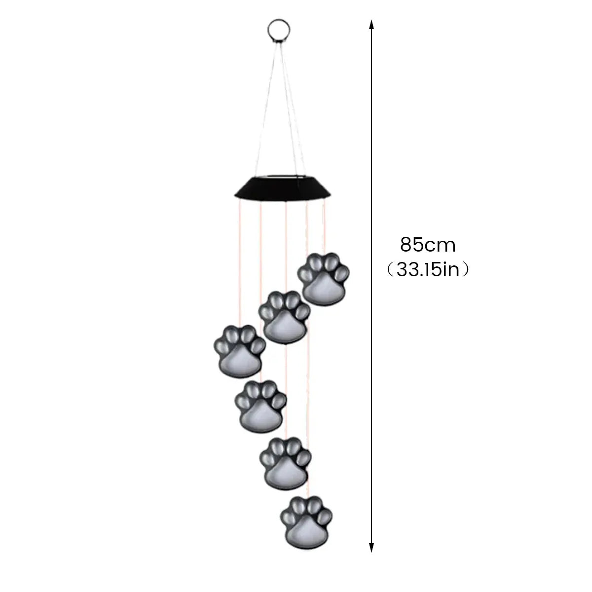 Solar LED Wind Chime Lamp