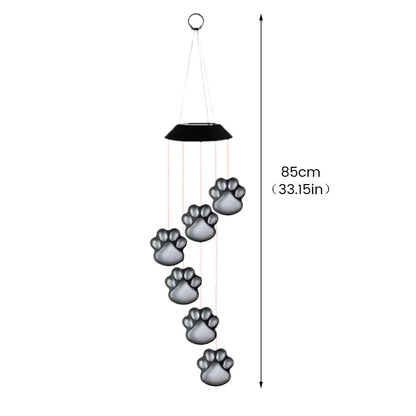 Solar LED Wind Chime Lamp