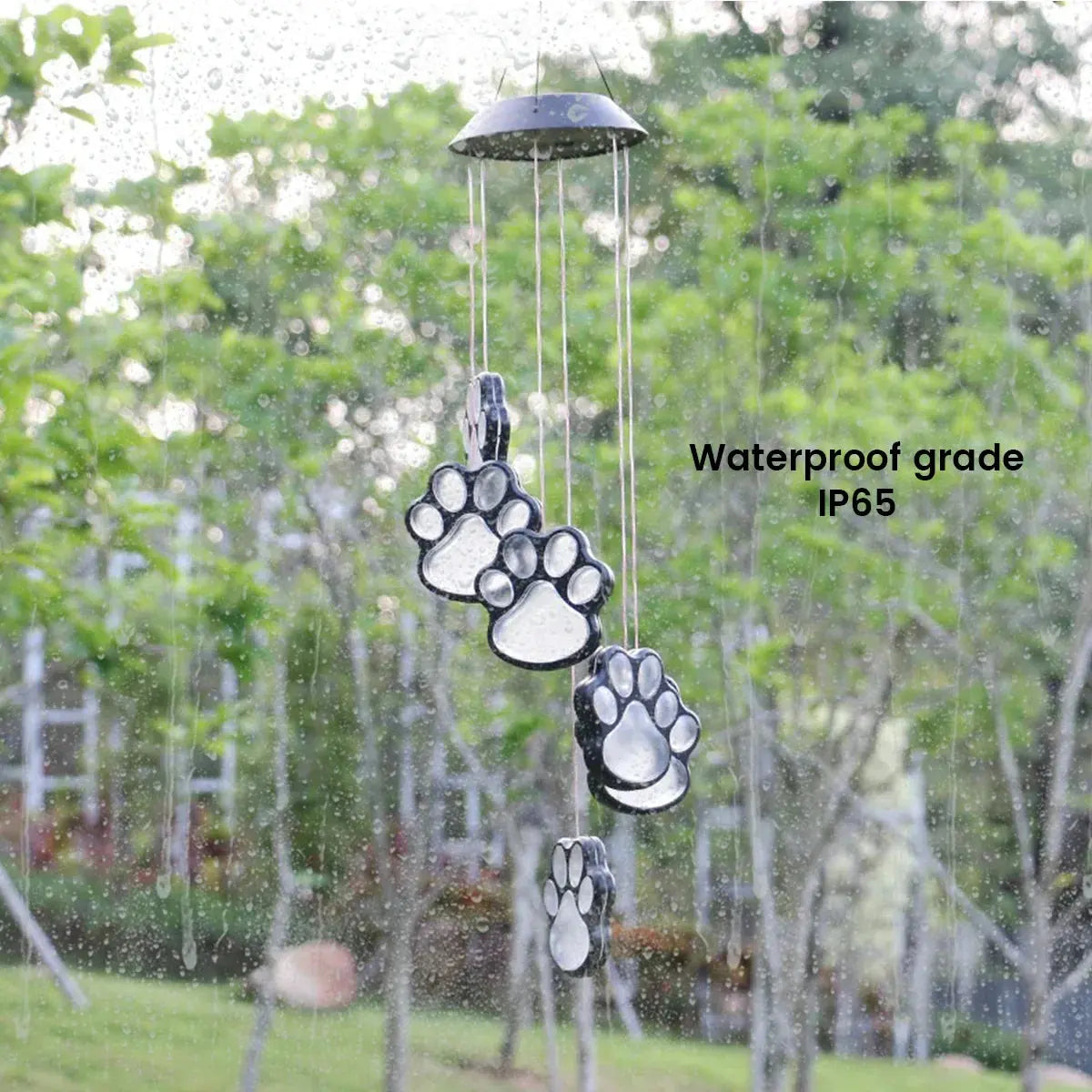 Solar LED Wind Chime Lamp