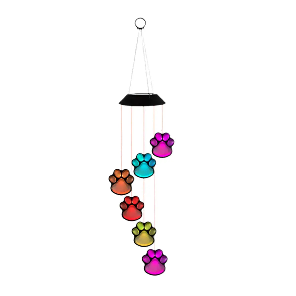 Solar LED Wind Chime Lamp