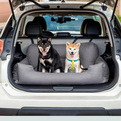 Large Dog Car Bed for Back Seat & Boot