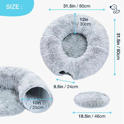 Cat Tunnel Bed