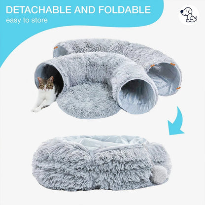 Cat Tunnel Bed