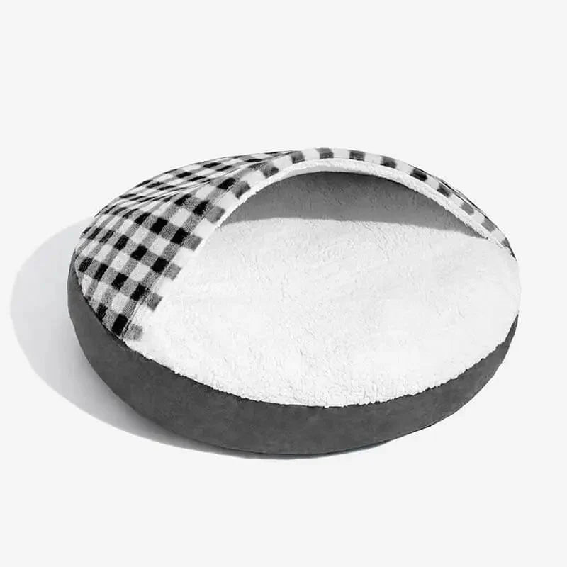 Covered Dog Bed