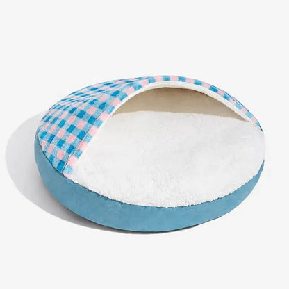 Covered Dog Bed