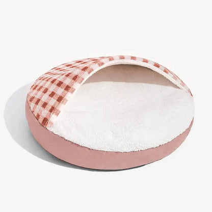 Covered Dog Bed