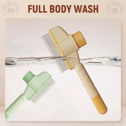 Self-cleaning Pet Flea Comb Grooming Brush