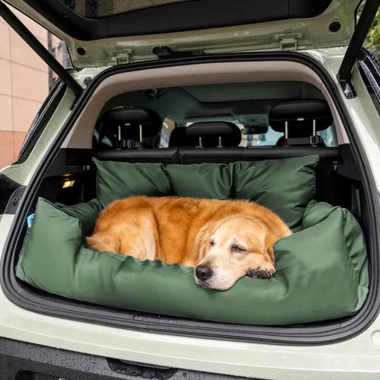 Large Dog Car Bed for Back Seat & Boot
