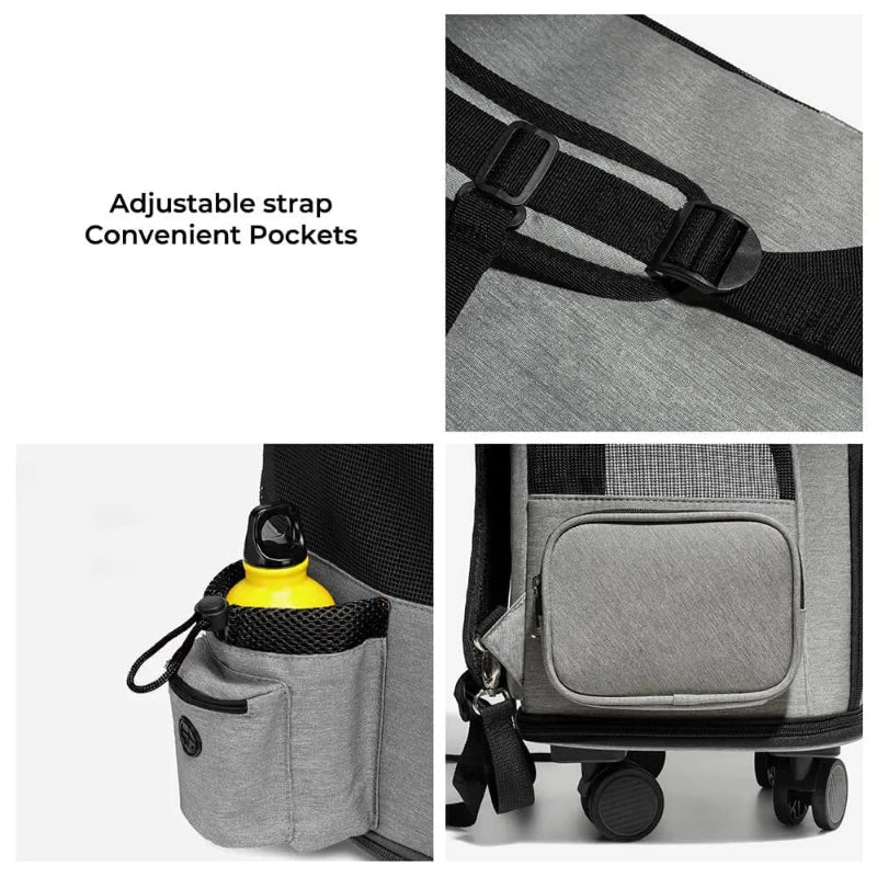 Pet Travel Bag with Wheels