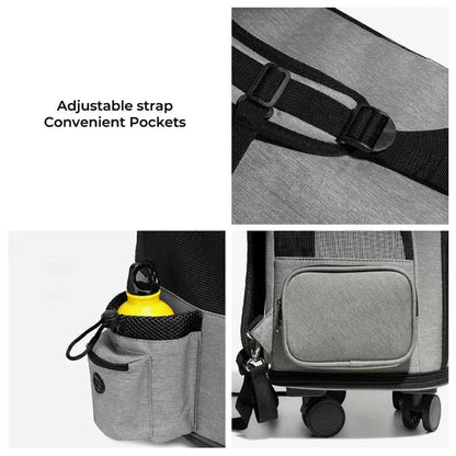 Pet Travel Bag with Wheels